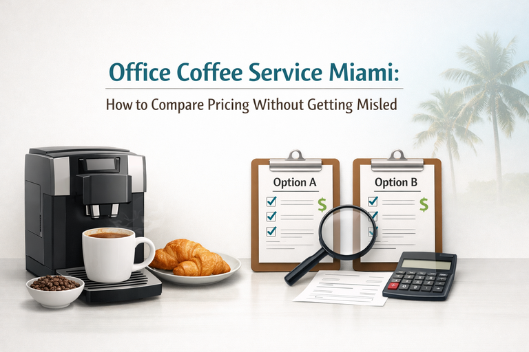 Understanding Office Coffee Service Pricing in Miami